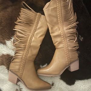 Fringe Boots